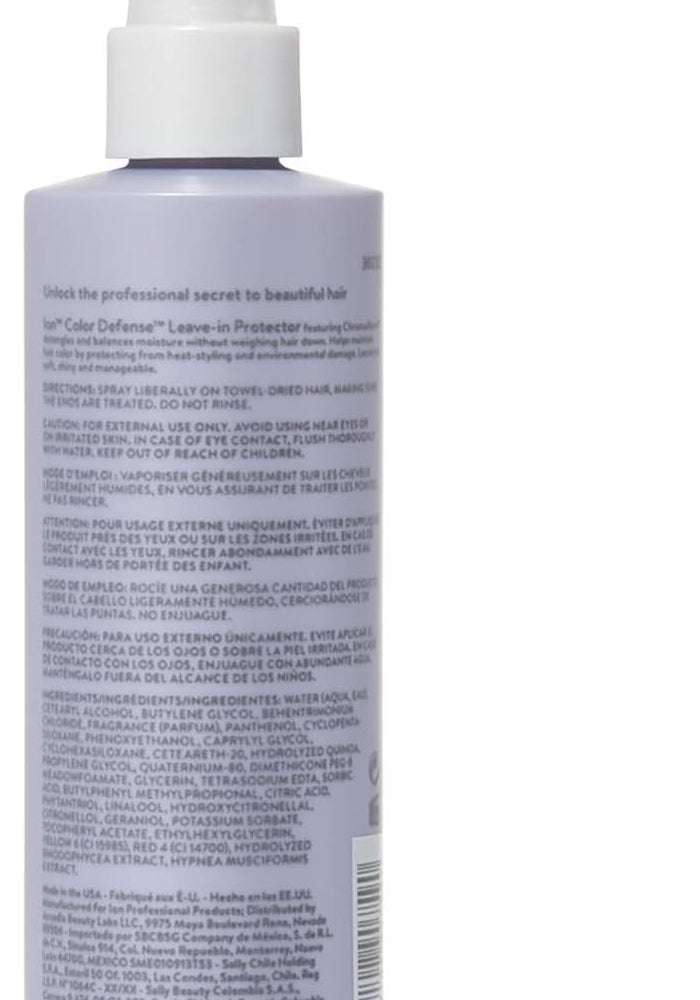 Ion Color Defense Leave-In Protector with ChromaXtend for Color-Treated Hair - 8 fl oz (236 mL) - Image 3