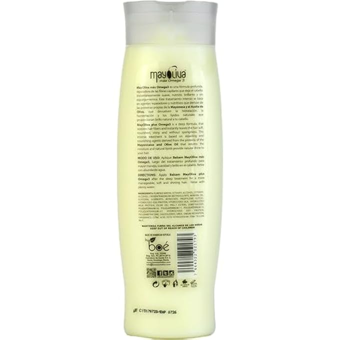 Mayoliva INTENSIVE CONDITIONING THERAPY FOR DRY & DAMAGED HAIR, BALSAM, 12 OUNCE - Image 3