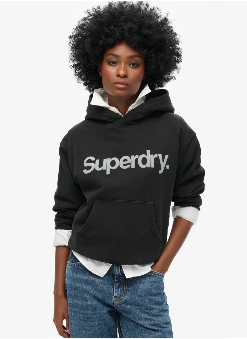 سوبر دراي Core Logo City Loose Hood