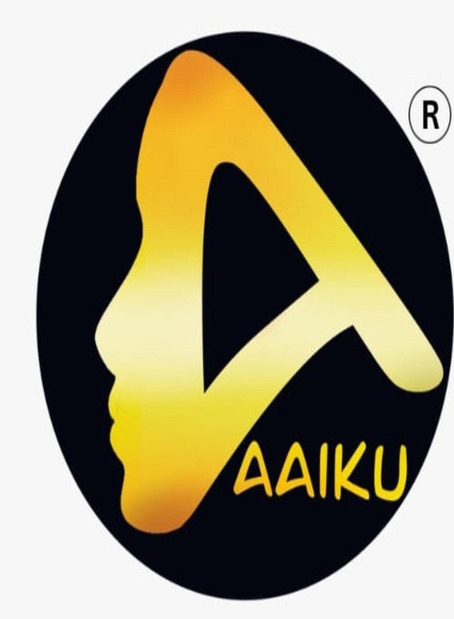 AAIKU Crystal Bead Mala Necklace with Gold Tone Ball Beads, 6 Line Multi-Color Traditional Jewelry, 18 Inch Adjustable Thread for Women and Girls (Black) - Image 5