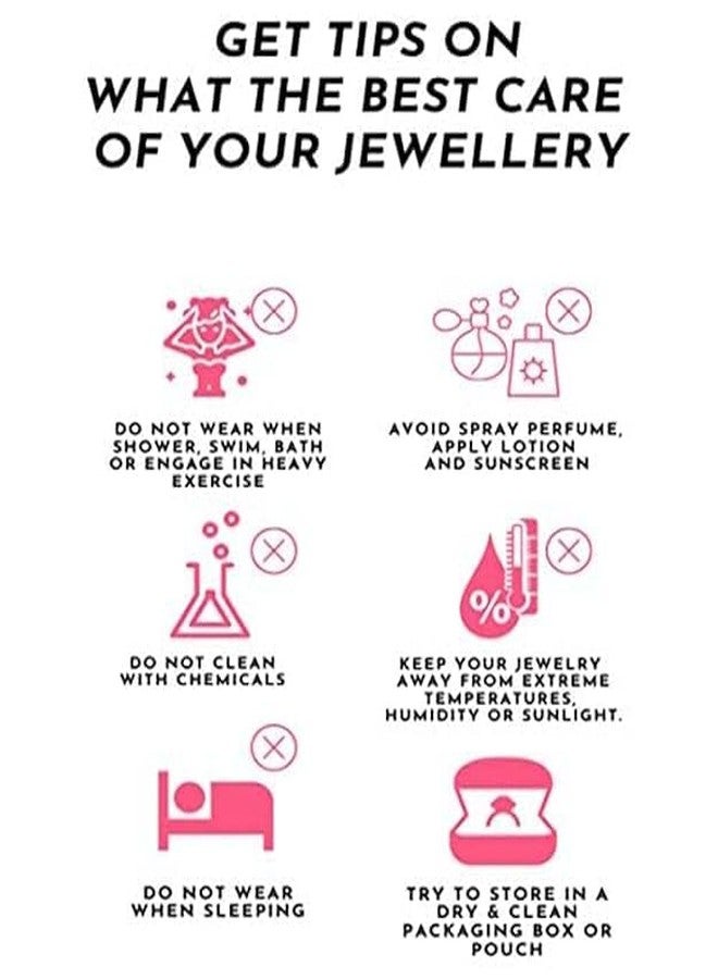 AAIKU Crystal Bead Mala Necklace with Gold Tone Ball Beads, 6 Line Multi-Color Traditional Jewelry, 18 Inch Adjustable Thread for Women and Girls (Black) - Image 4