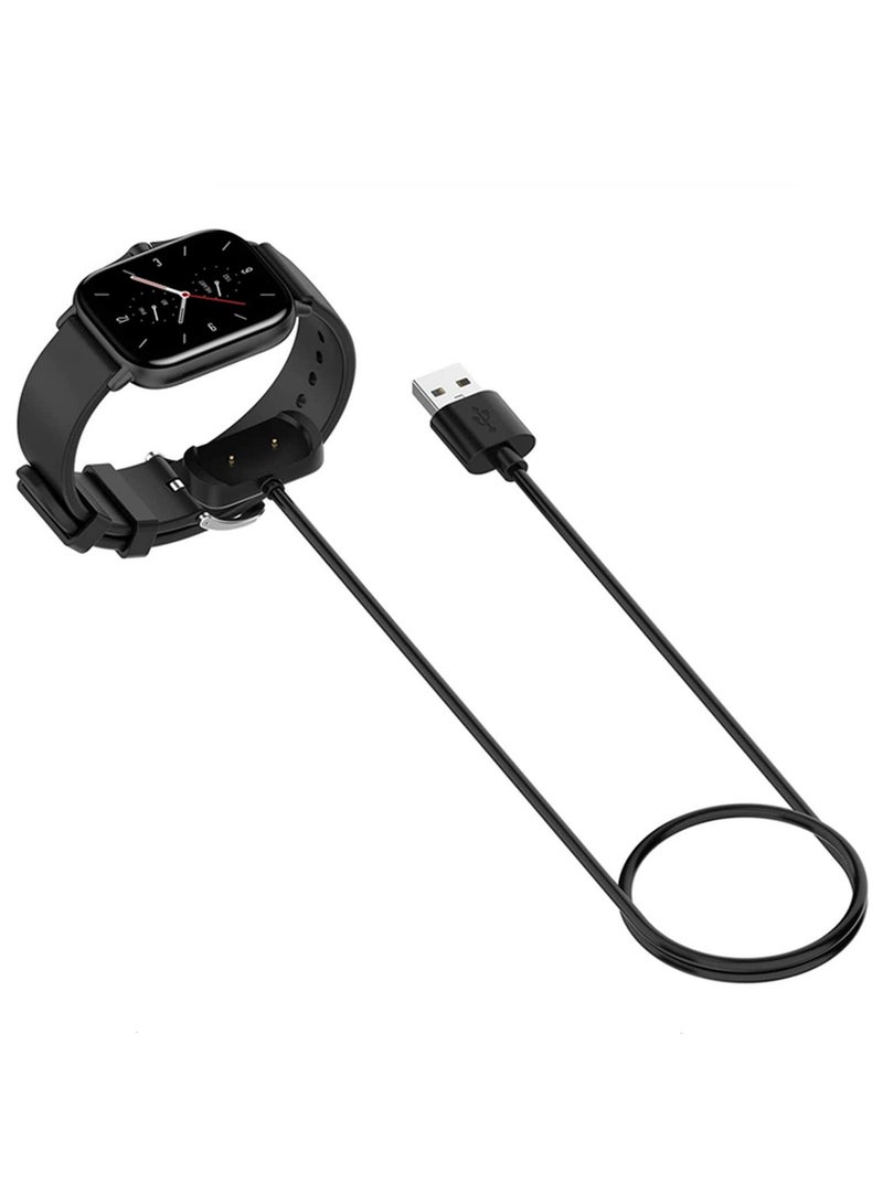 Magnetic Charging Cable for Amazfit GTR2 GTS2 GTR 2e GTS 2e GTS2 mini T-Rex Pro A201 Pop Pro Pop Bip U Zepp E Smart Watch with Safety Protection Over Current Over Charging Prevention 1m - Image 2