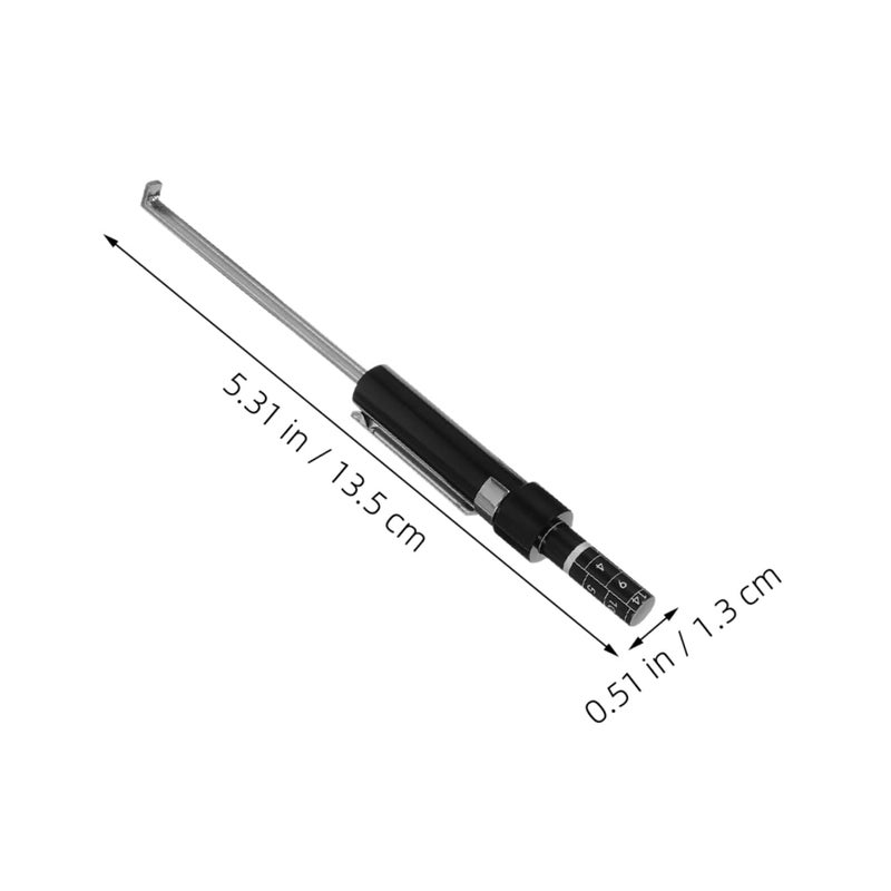 Brake Pad Thickness Gauge 2pcs Professional Automotive Tool for Mechanics DIY Enthusiasts - Image 3