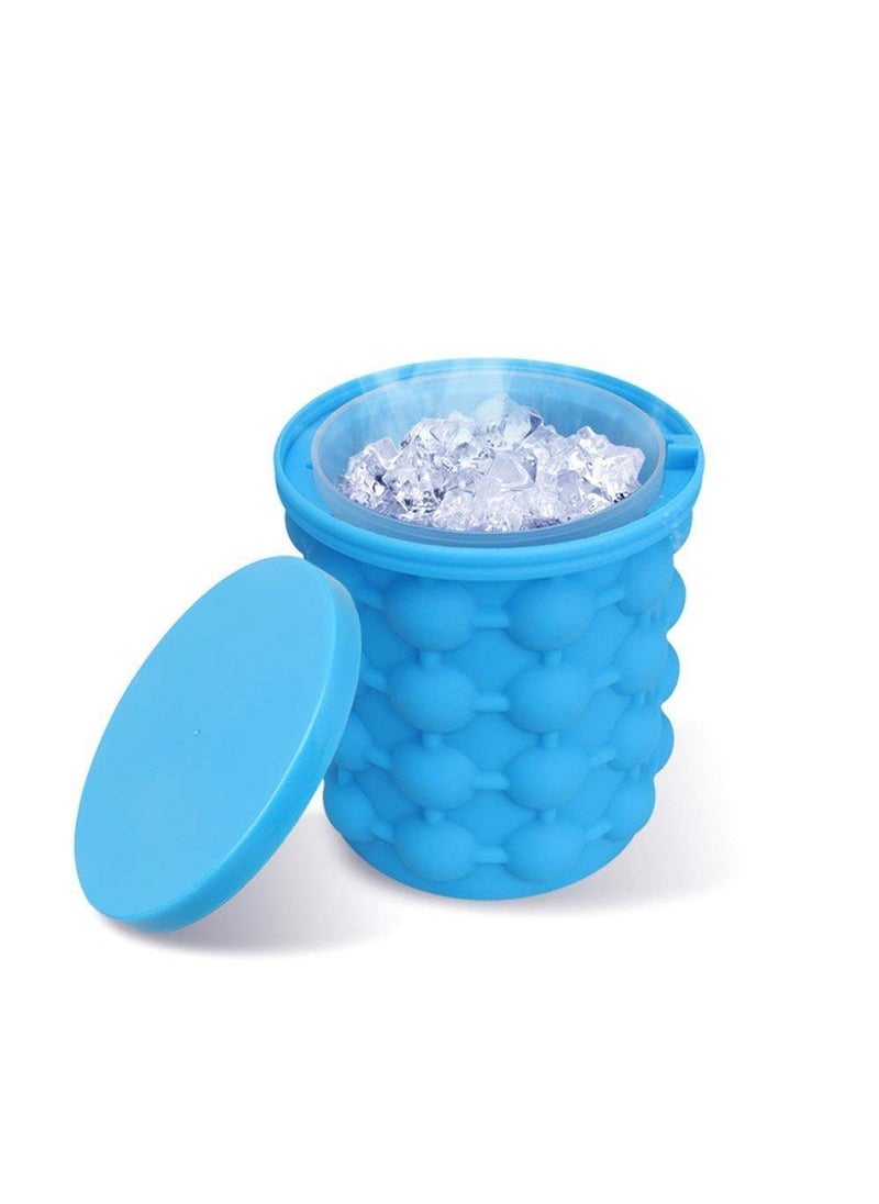 DREETI ENTERPRISES DREETI Enterprise Ice Cube Maker Genie Silicone Ice Bucket The Revolutionary Space Saving Ice Cube Maker  - Image 1