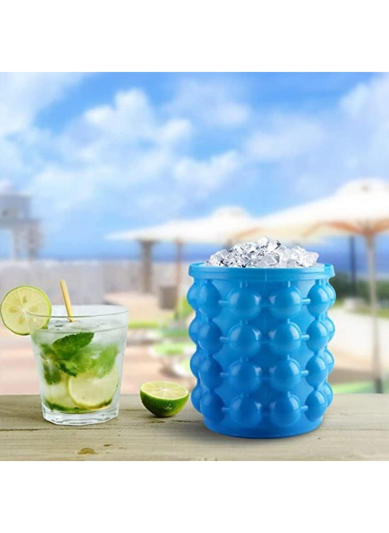 DREETI ENTERPRISES DREETI Enterprise Ice Cube Maker Genie Silicone Ice Bucket The Revolutionary Space Saving Ice Cube Maker  - Image 4