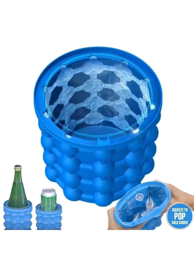 DREETI ENTERPRISES DREETI Enterprise Ice Cube Maker Genie Silicone Ice Bucket The Revolutionary Space Saving Ice Cube Maker  - Image 2