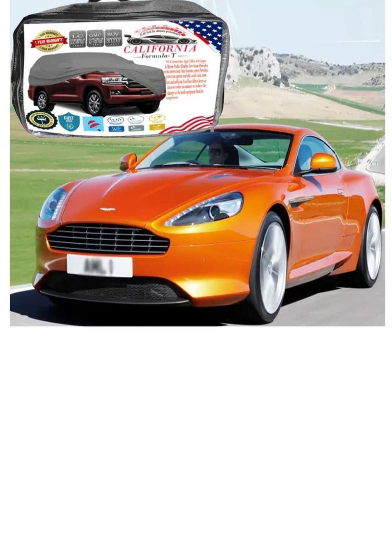 California formula-T California Car body Cover Windproof  Scratch Resistant Cover with Working Gloves 
