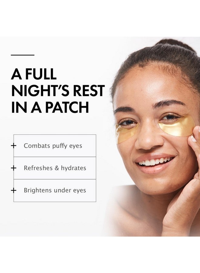 depology depology Restoring Hydrogel Under Eye Patch | 60 Patches | Brightening Caffeine Gold Pads for Dark Circles | Puffiness | Wrinkles | Refresh | Travel - Image 2