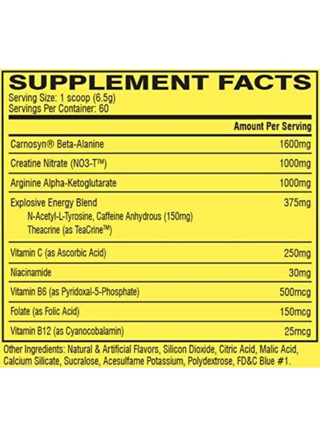 Cellucor C4 Original Pre Workout Powder Icy Blue Razz - Image 2