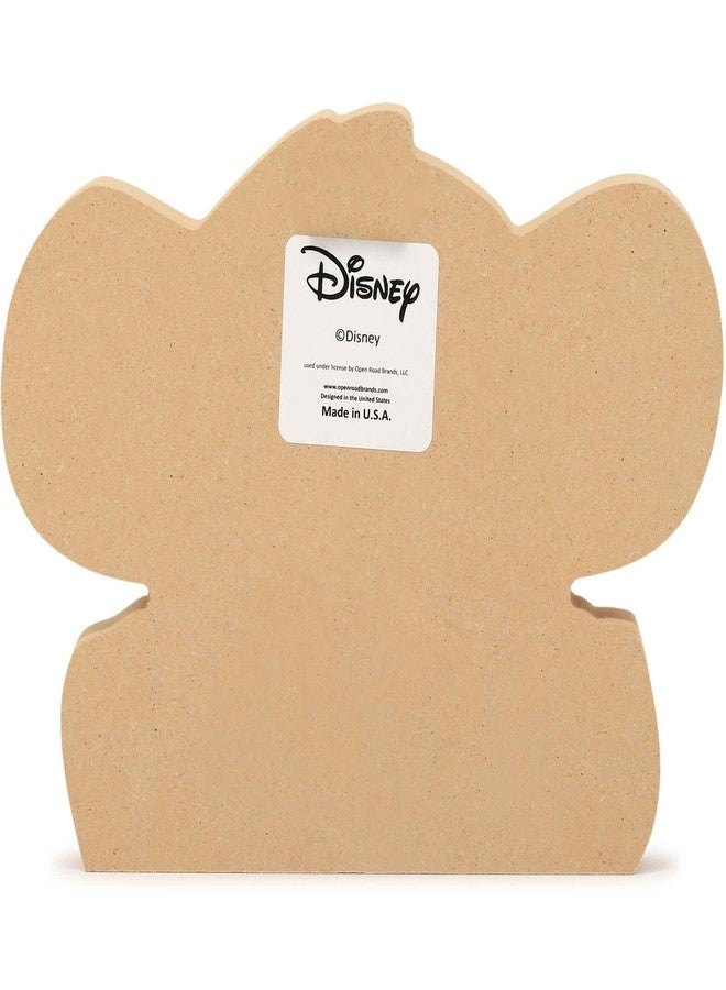 Open Road Brands Disney The Lion King Simba Head Shelf Sitter Decor - Chunky Wood Block Cutout for Kids' Bedroom, Play Room or Nursery - Image 3