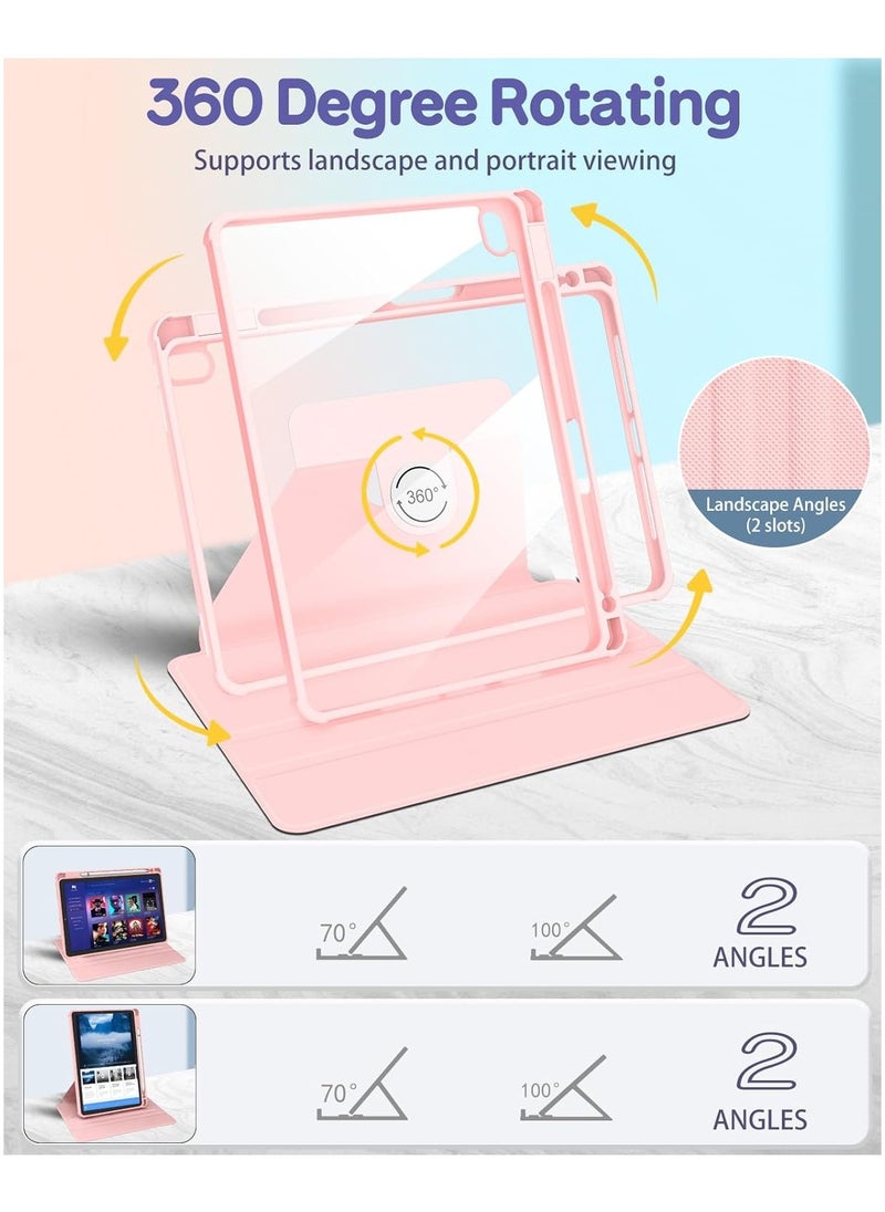 General Suitable for iPad 10th Generation Case 10.9 inch 2022 Cute Cartoon Kawaii Girl Child Teenage Girl Female Design Cover, 360 Degree Rotating Folio Pencil Holder, Sleeping  - Image 3