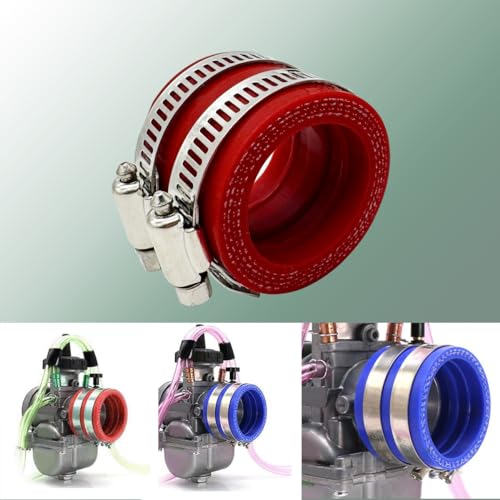 Rxmgf 35 40 45mm Carburetor Intake Pipe Manifold Adapter Boot Joint For Dirt Pit Bike Motorcycle(40mm/Red) - Image 3