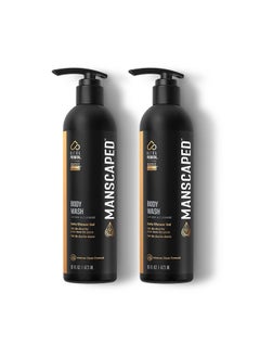 manscaped MANSCAPED® Men’s UltraPremium Refined® Body Wash, Luxurious Clean Formula Infused with Aloe Vera and Sea Salt, Refreshing and Nourishing Daily Shower Gel for Hydrating Skin, (16 oz), 2 Pack  - Image 1