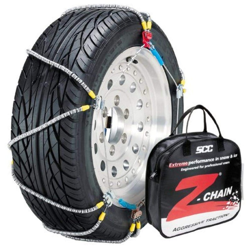 Security Chain Company Z555 ZChain Extreme Performance Cable Tire Traction Chain Set of 2