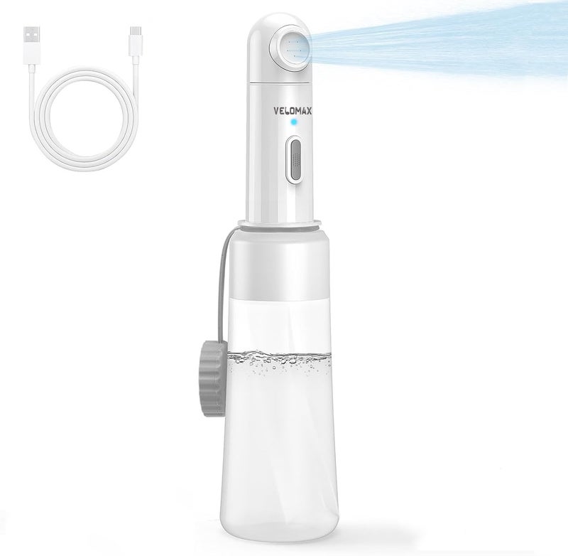 VELOMAX Portable Travel Bidet with 2 Pressure Options , IPX7 Waterproof Electric Rechargeable Mini Handheld Spray for Women & Men, Adjustable Speed, Hygienic Cleaning, Postpartum & Baby Care - Image 1
