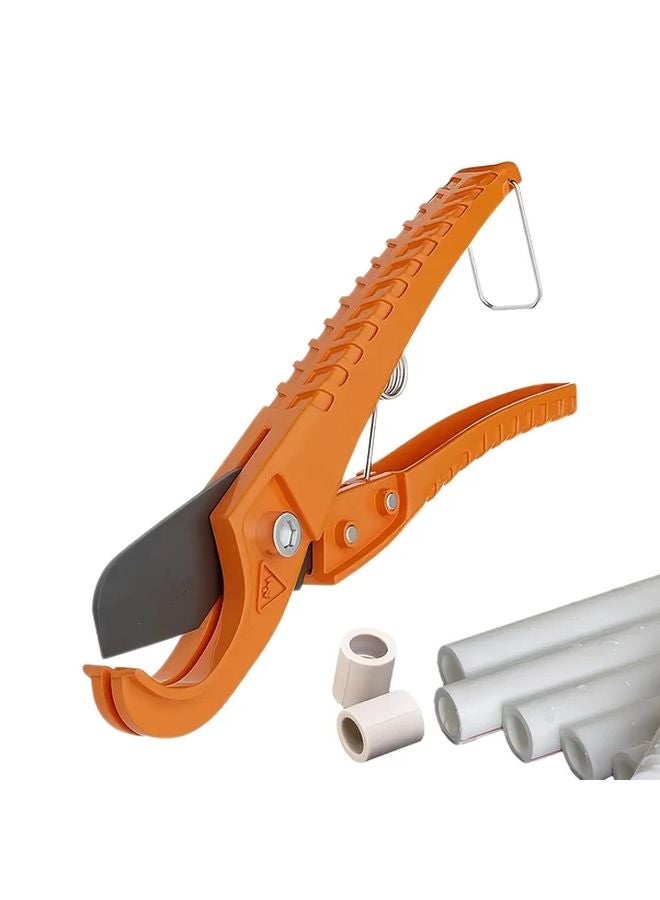 Orange SK5 Clad Steel Teflon Water Pipe Heat Resistant Scissors Precision Cutting Tool - Image 5