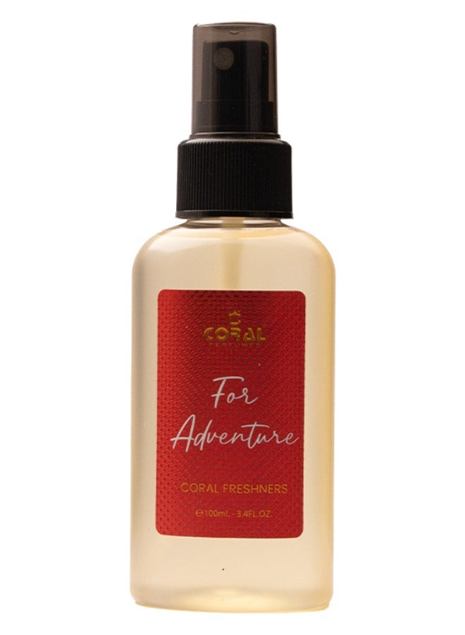 Coral FOR ADVENTURE Car Fresheners 100ml, Fresh Woody Fragrance - Image 2