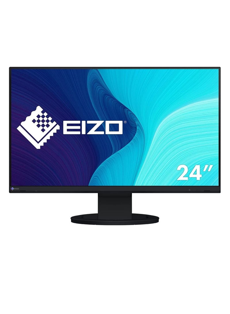 EIZO FlexScan EV2490-BK computer monitor 60.5 cm (23.8") 1920 x 1080 pixels Full HD LED Black - Image 2