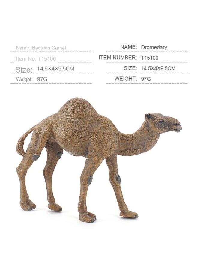 NIBEMINENT Realistic Desert Camel Static Model Figurine