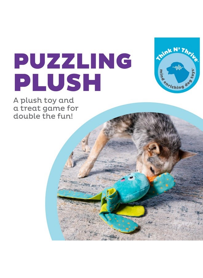 اوتورد هاوند لعبة ألغاز الكلاب التفاعلية المحشوة من Outward Hound من Nina Ottosson Silly Legz، ألعاب إثراء الكلاب، محشوة، مرنة، طويلة، على شكل أخطبوط، زرقاء  - Image 2