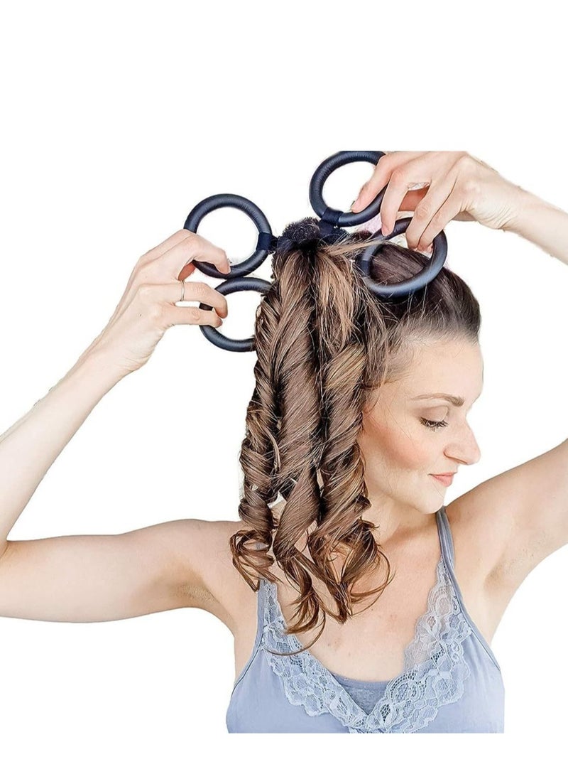 Generic - Heatless Curlers Hair Roller Set（Four rings） - Image 1