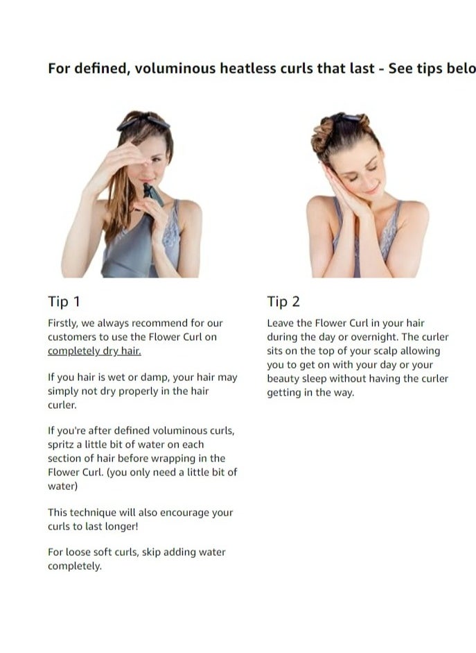 Generic - Heatless Curlers Hair Roller Set（Four rings） - Image 1