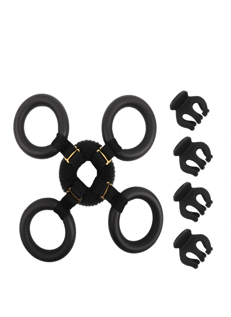 Generic - Heatless Curlers Hair Roller Set（Four rings） - Image 1