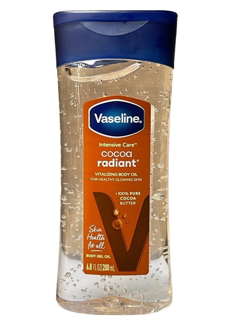 Vaseline Intensive Care Cocoa Radiant Body Oil 200ml  - Image 1