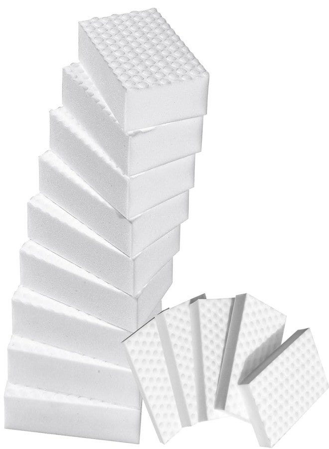 Aakarit Magic Cleaning Sponge Multi-Purpose Melamine Foam Eraser | Stain Remover for Kitchen, Bathroom, Wall, Shoes & Tiles | No Chemical Cleaning Pad | Heavy Duty White Magic Sponge (2) - Image 1