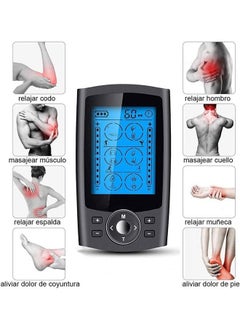 عربست Tens Unit Muscle Stimulating لتخفيف آلام الظهر ، 36 وضعا رقميا كهربائيا لكامل الجسم ، وسادات تحفيز النبض ، ومحفز العضلات لتخفيف التعب للنساء والرجال  - Image 2
