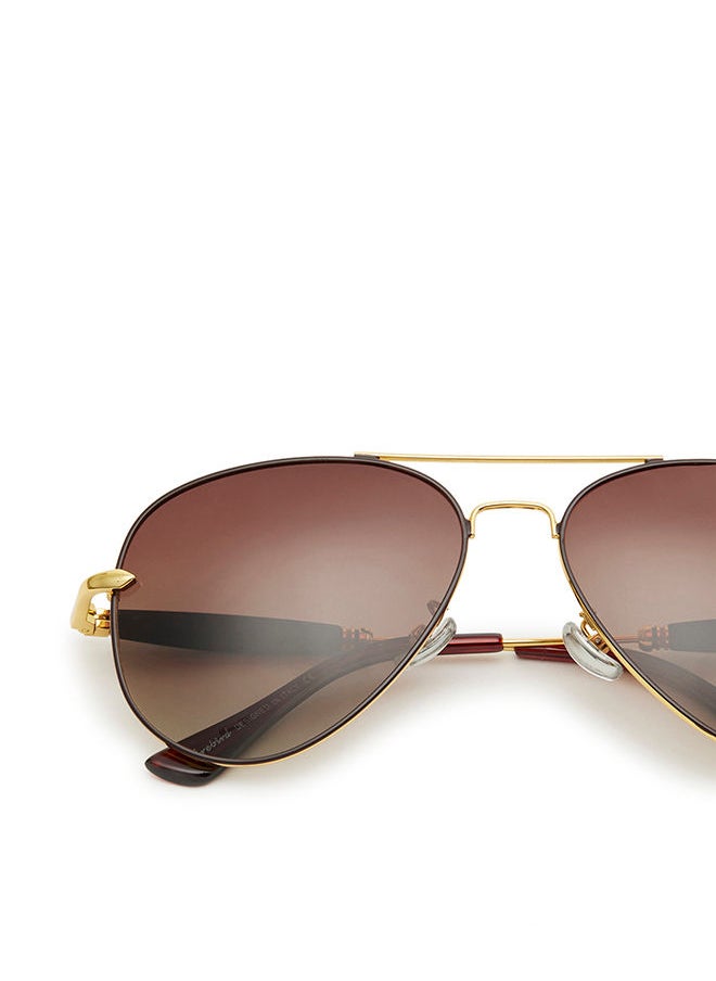 Firebird - Firebird Classic Aviator Metal Polarized Sunglasses - Image 1