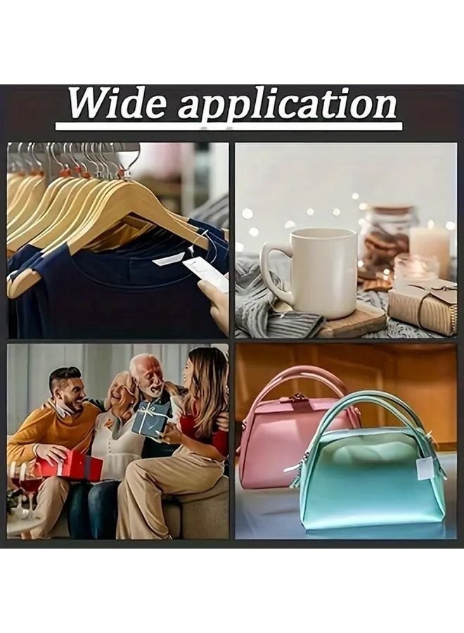 5000Pcs Transparent Snap Lock Tag Fasteners 9cm Adjustable Security Bead Rings Bulk - Image 4