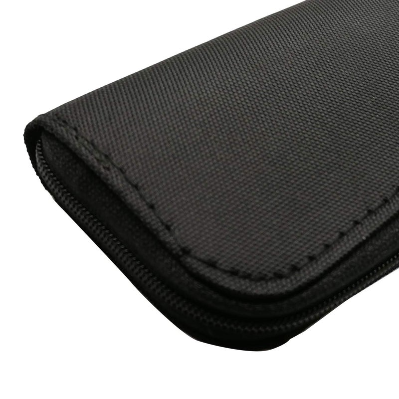 JCSMARTEC Memory Card Carrying Case - Suitable for Micro SD, Mini SD and 4X CF, Card Holder Bag Wallet for Media Storage Organization (Black) - Image 5