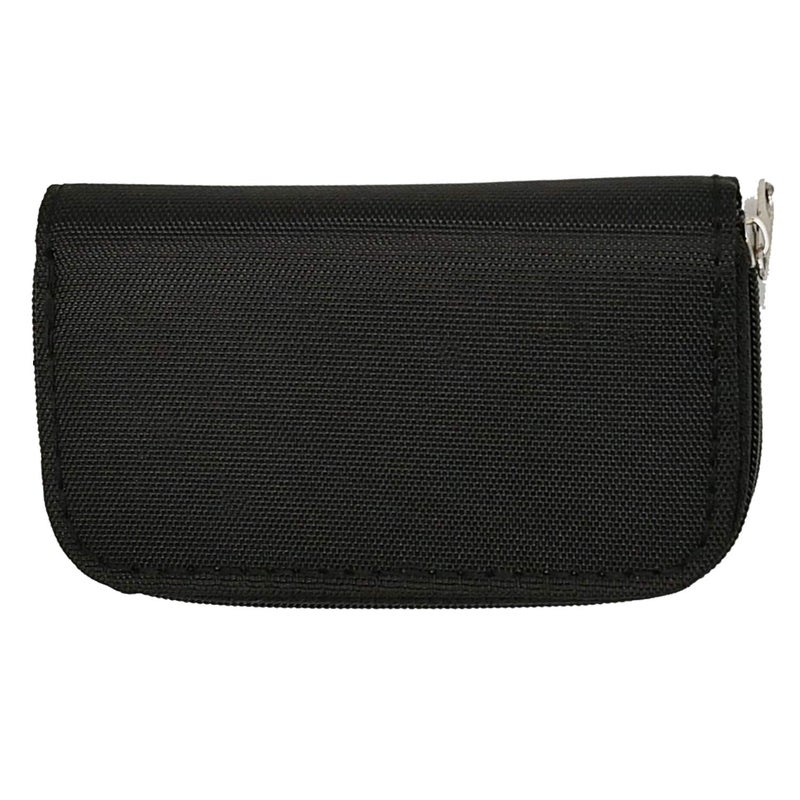 JCSMARTEC Memory Card Carrying Case - Suitable for Micro SD, Mini SD and 4X CF, Card Holder Bag Wallet for Media Storage Organization (Black) - Image 3