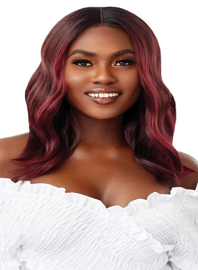 Outre EveryWear Synthetic HD Lace Front Wig - EVERY 8 (DRFF4/CHAM) - Image 1