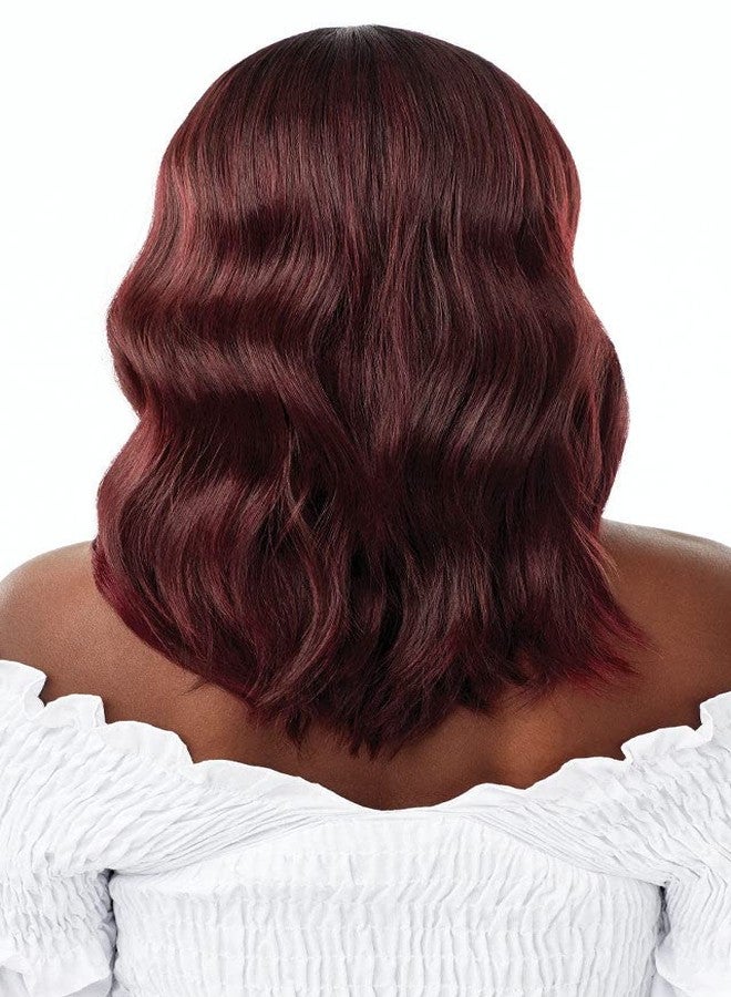 Outre EveryWear Synthetic HD Lace Front Wig - EVERY 8 (DRFF4/CHAM) - Image 4