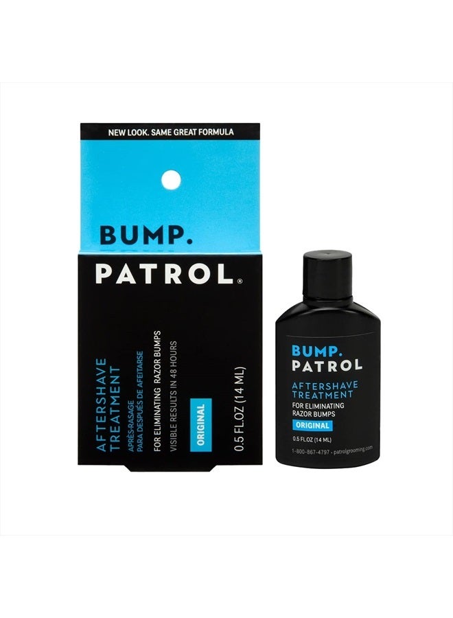 Bump Patrol Original Formula After Shave Bump Treatment Serum - Razor Bumps, Ingrown Hair Solution for Men and Women - 0.5 Ounce - Image 1