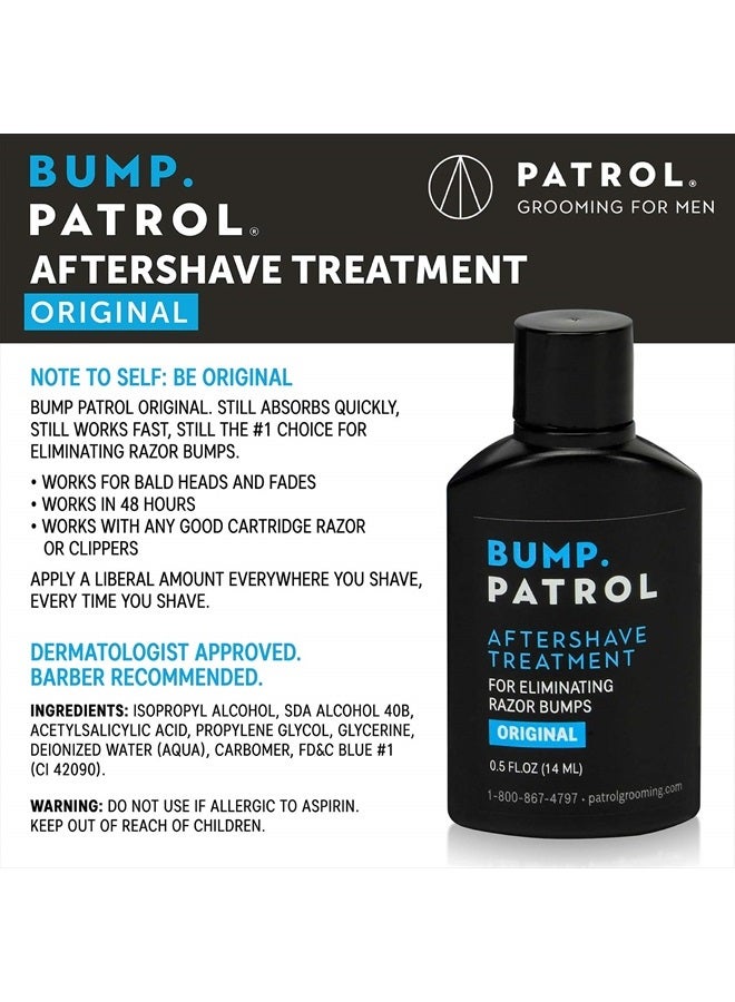 Bump Patrol Original Formula After Shave Bump Treatment Serum - Razor Bumps, Ingrown Hair Solution for Men and Women - 0.5 Ounce - Image 2