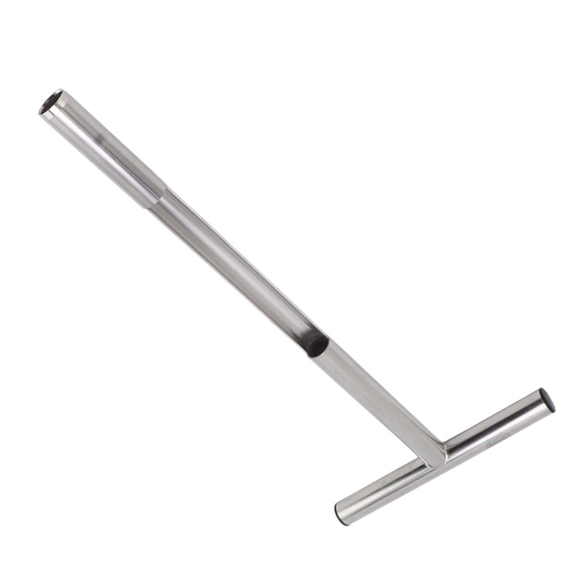 Soil Sampler Probe 304 Stainless Steel Protable T Handle Soil Sampling Tool for Farm Garden Lawn 21in - Image 4