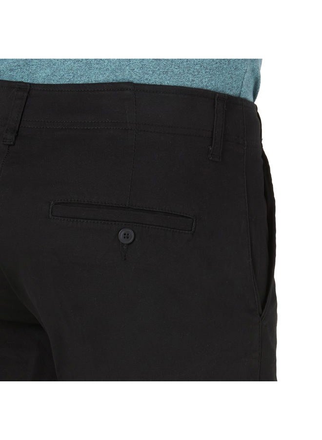 LEE Men's Extreme Motion Flat Front Short, Black, 32 - Image 2