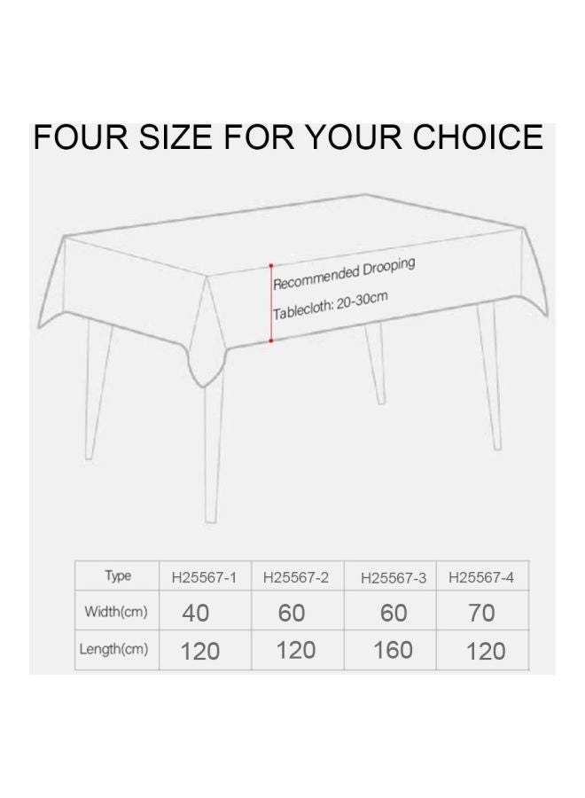 NIBEMINENT Water Proof Tablecloth Transparent - Image 2