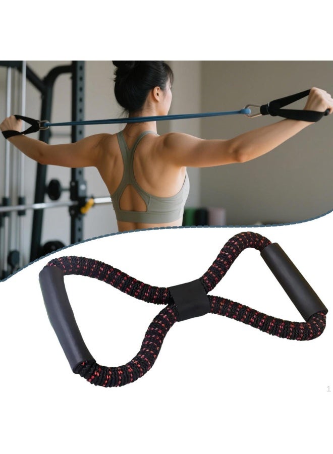 Elastic Resistance Rope for Fitness – Band for Arms, Shoulders, Chest & Yoga Exercises Multicolour - Image 2