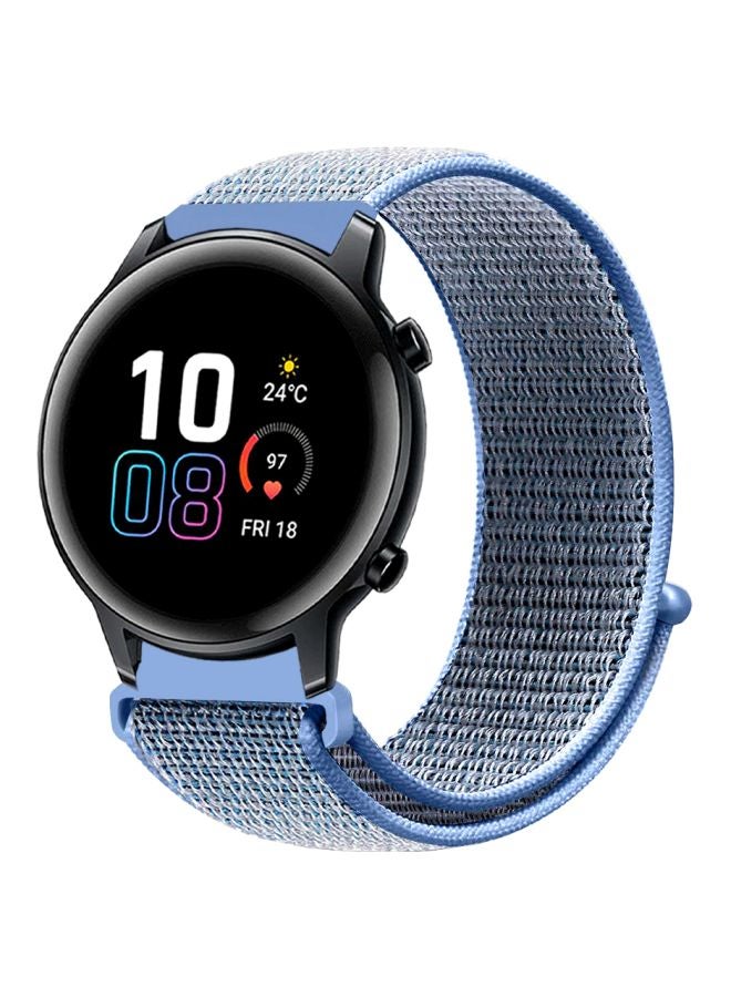 Perfii Replacement Band For Honor MagicWatch 2 42mm Tahoe Blue - Image 1