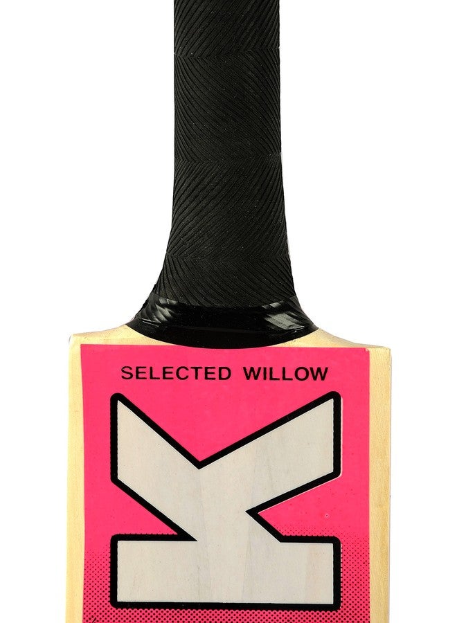 Klapp BK Boom-Boom Popular Willow Cricket Bat with Klapp Tennis Ball,Size 7, Cricket Kit (Black) - Image 5