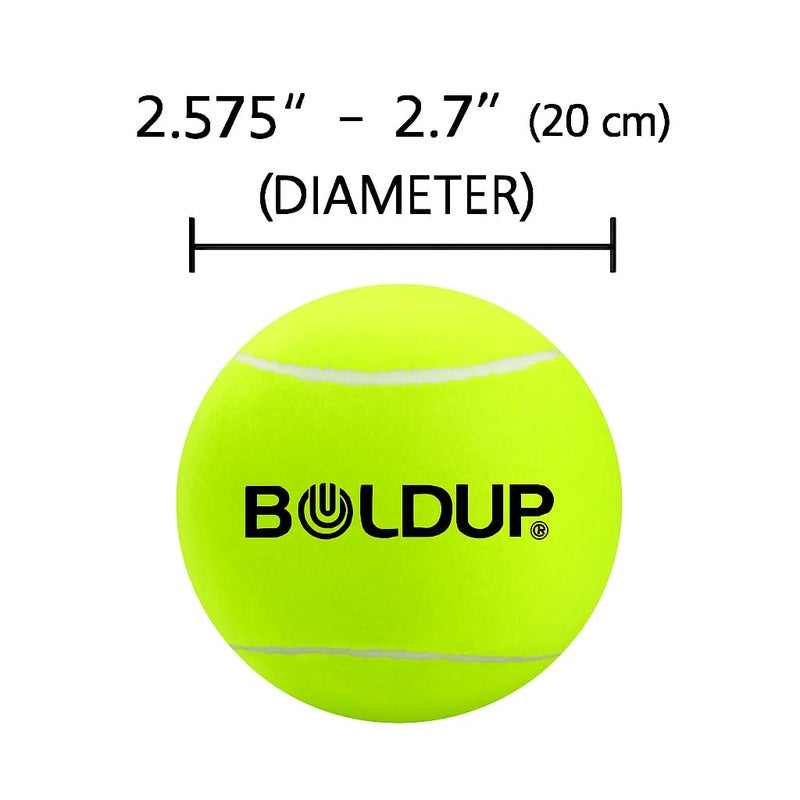 IFOLDUP Cricket Tennis Ball Soft, Heavy, Green for Tournaments and Training, Outdoor and Indoor Matches (3) - Image 3