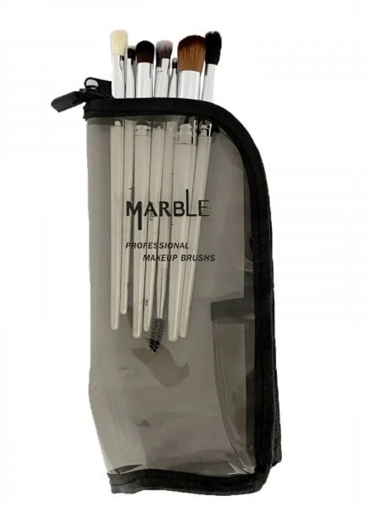 MARBLE Eye and Brow Brush Set - 7 Pieces - Image 4