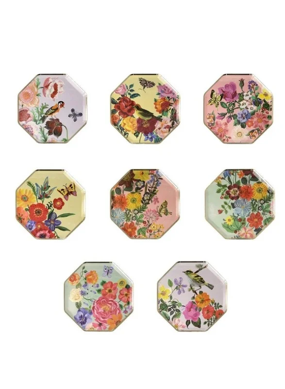 Meri Meri Holographic Sugar Skull Plates