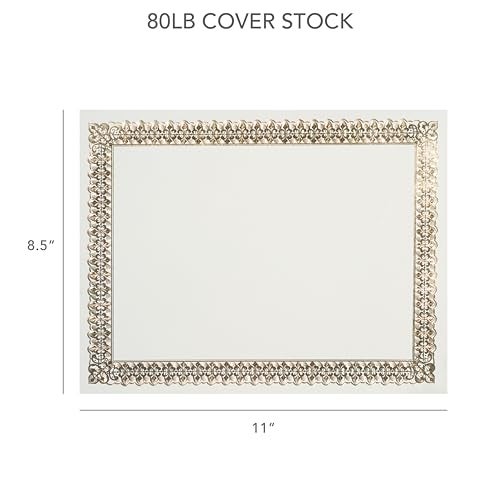 Gartner Studios Gold Foil Certificate Paper for Awards, Personalized Certificates, Customizeable Certificates for Office, School or Students, Parchment Design, 80lb, 8.5” x 11”, 15 Count (36004-S) - Image 3