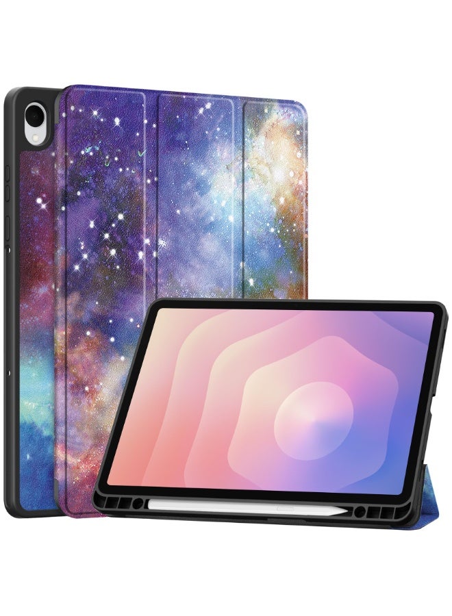 general Tablet Case for Samsung Galaxy Tab S11 11 inch 2025 (SM-X730/SM-X736B), Tri-Fold PU Leather Case with Auto Wake/Sleep, Soft TPU Back Cover Built-in Pen Holder - Image 1