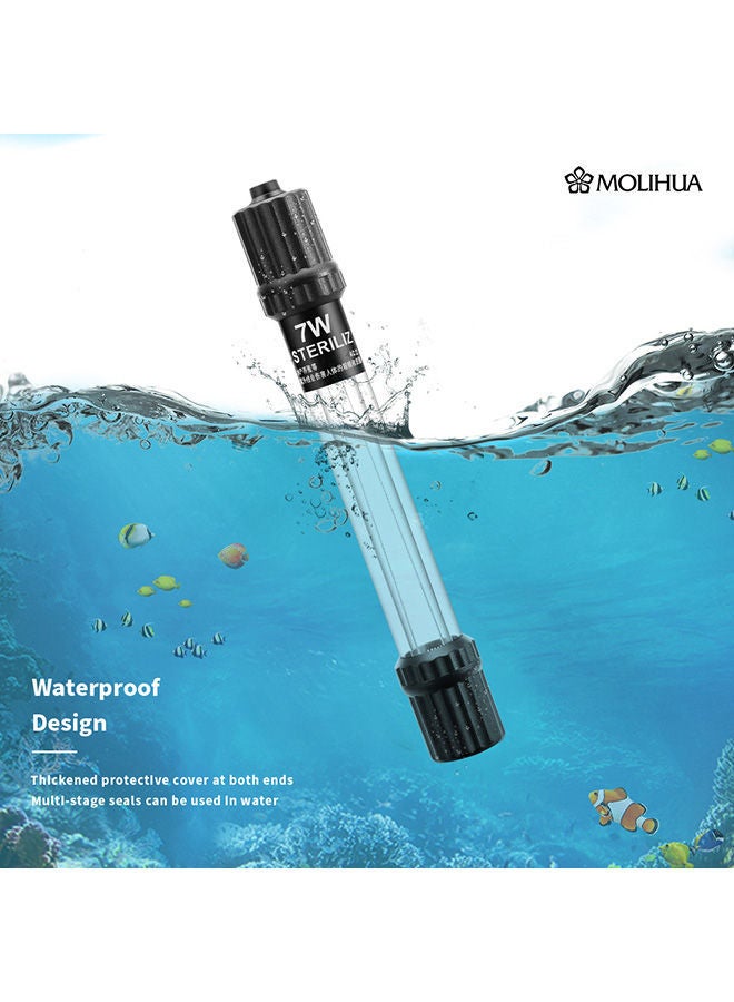 NIBEMINENT UV Aquarium Light Black 27x4x4cm - Image 3